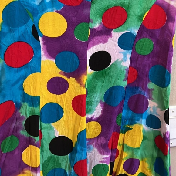 Jams World Mini Dress Hawaii Vintage Beach 1980s Size Large - Picture 7 of 7